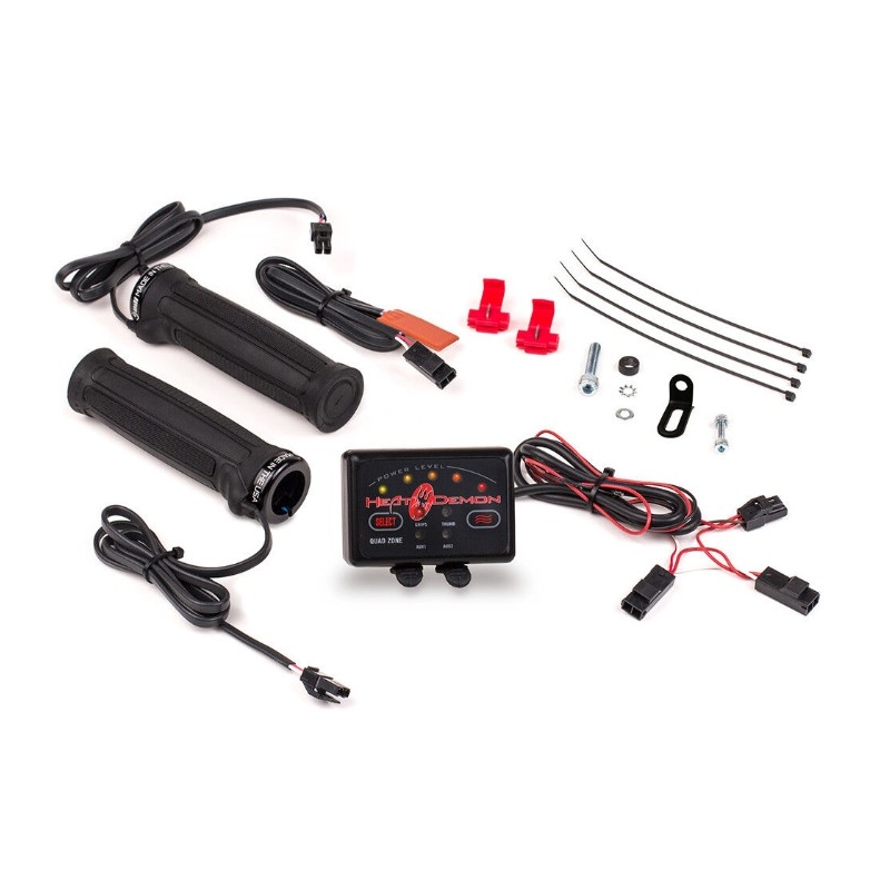 Handvatverwarming SYMTEC ATV Klem Op Quad Zone zwart