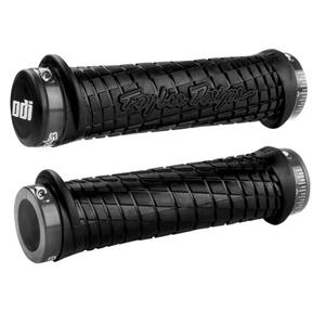 Handvatten ODI TROY LEE DESIGNS SIGNATURE ATV LOCK-ON grijs-zwart