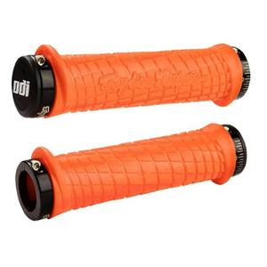 Handvatten ODI TROY LEE DESIGNS SIGNATURE ATV LOCK-ON oranje-zwart