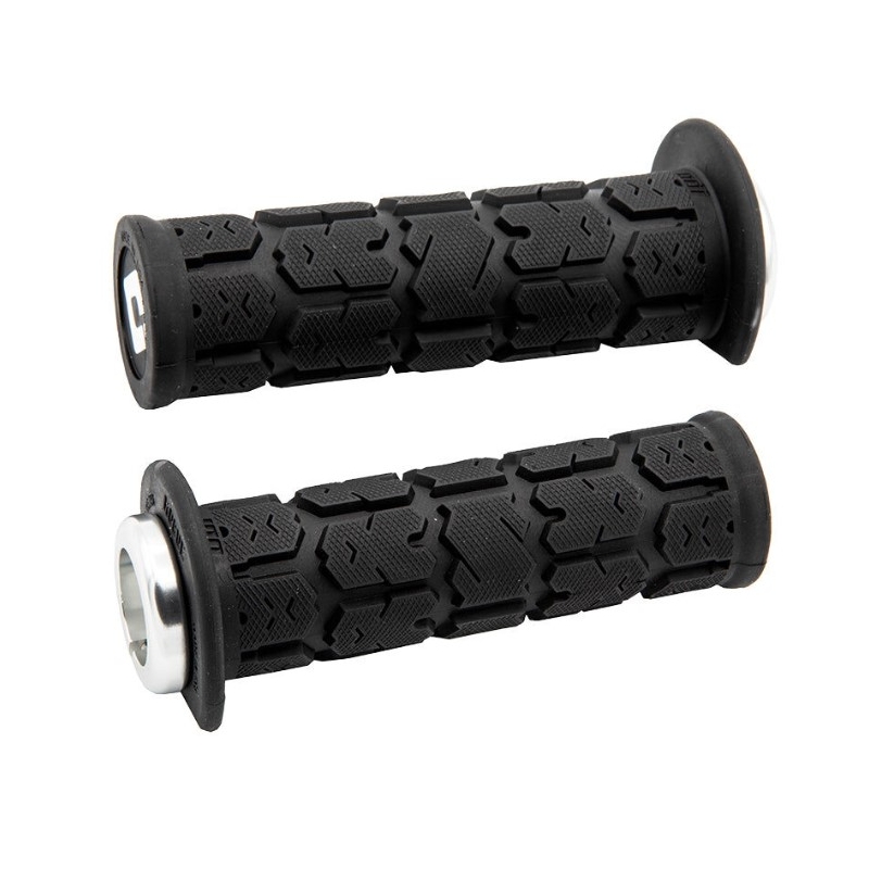 Handvatten ODI ROGUE ATV LOCK-ON V2.1 125mm zwart-zilver