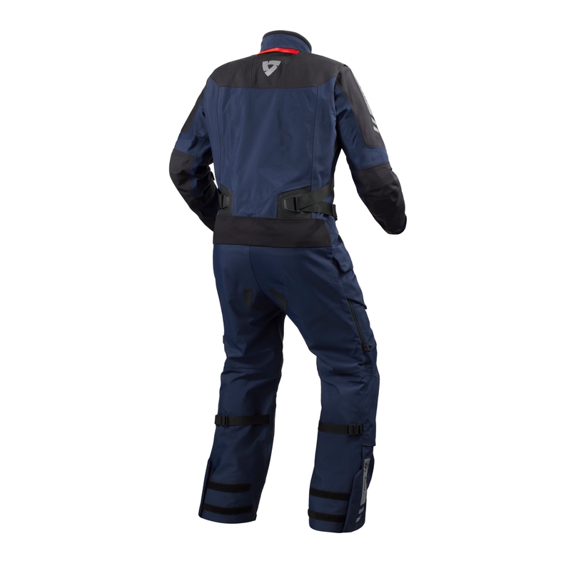 Revit Paramount GTX eendelig motorpak donkerblauw verlengd
