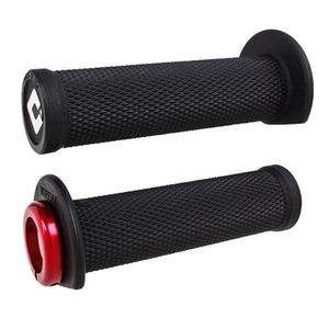 Handvatten ODI RUFFIAN ATV LOCK-ON V2.1 125mm zwart-rood