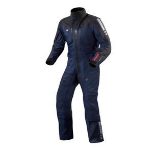 Revit Paramount GTX eendelig motorpak donkerblauw kort