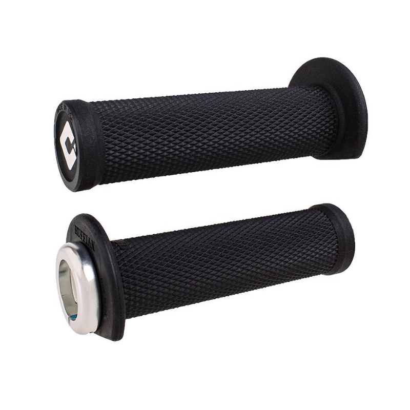 Handvatten ODI RUFFIAN ATV LOCK-ON V2.1 125mm zwart-zilver