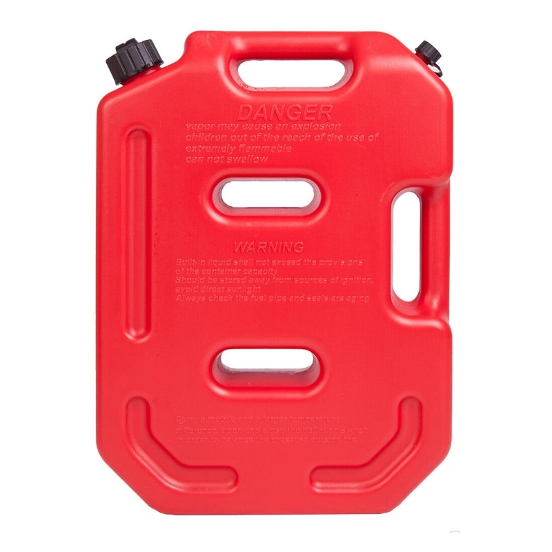 Kunststof jerrycan SHARK 10 L met ontluchtingsventiel rood