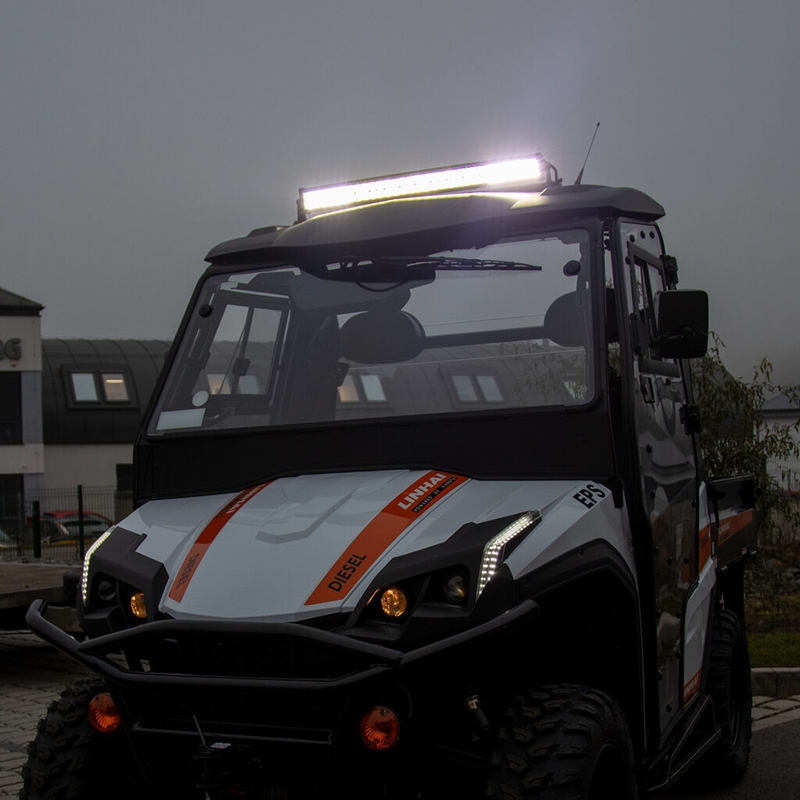 SHARK LED LICHTBALK 30", GEBOGEN, 180W, R 810 MM - 5D