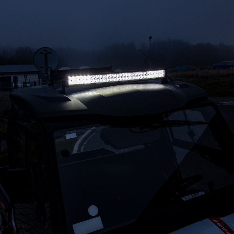 SHARK LED LICHTBALK 30", GEBOGEN, 180W, R 810 MM - 5D