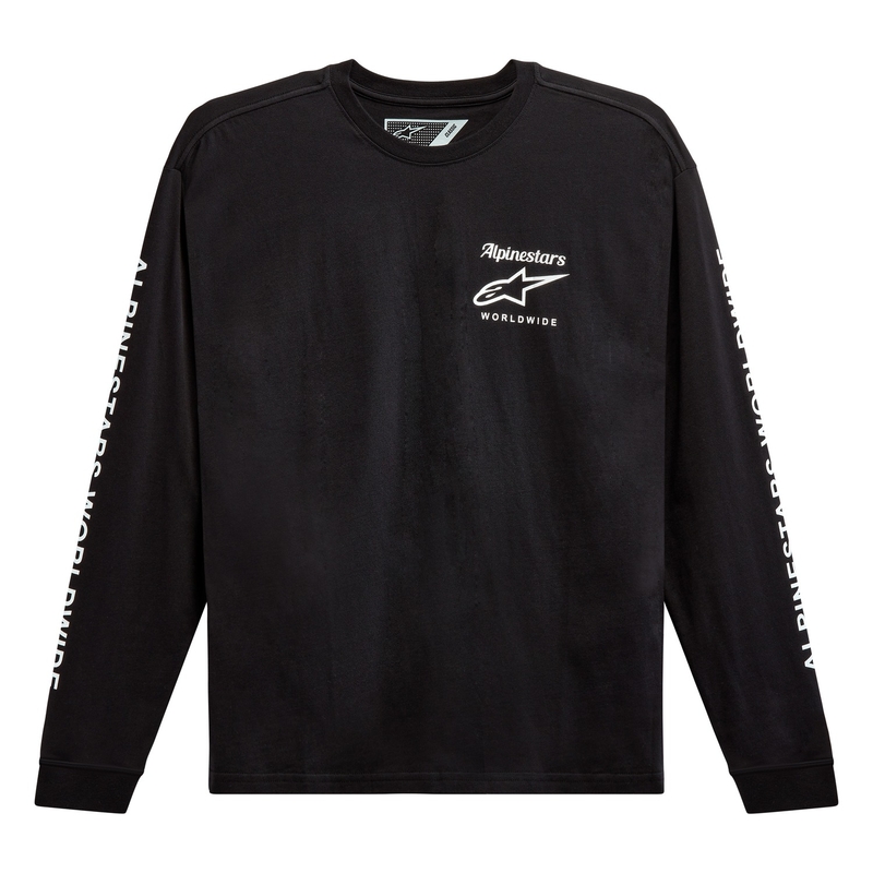 Alpinestars Authenticated T-shirt zwart-wit
