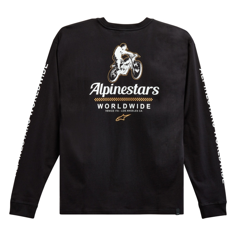 Alpinestars Authenticated T-shirt zwart-wit