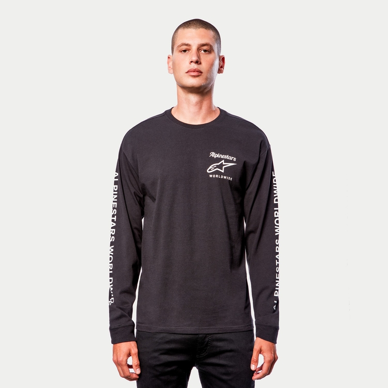 Alpinestars Authenticated T-shirt zwart-wit