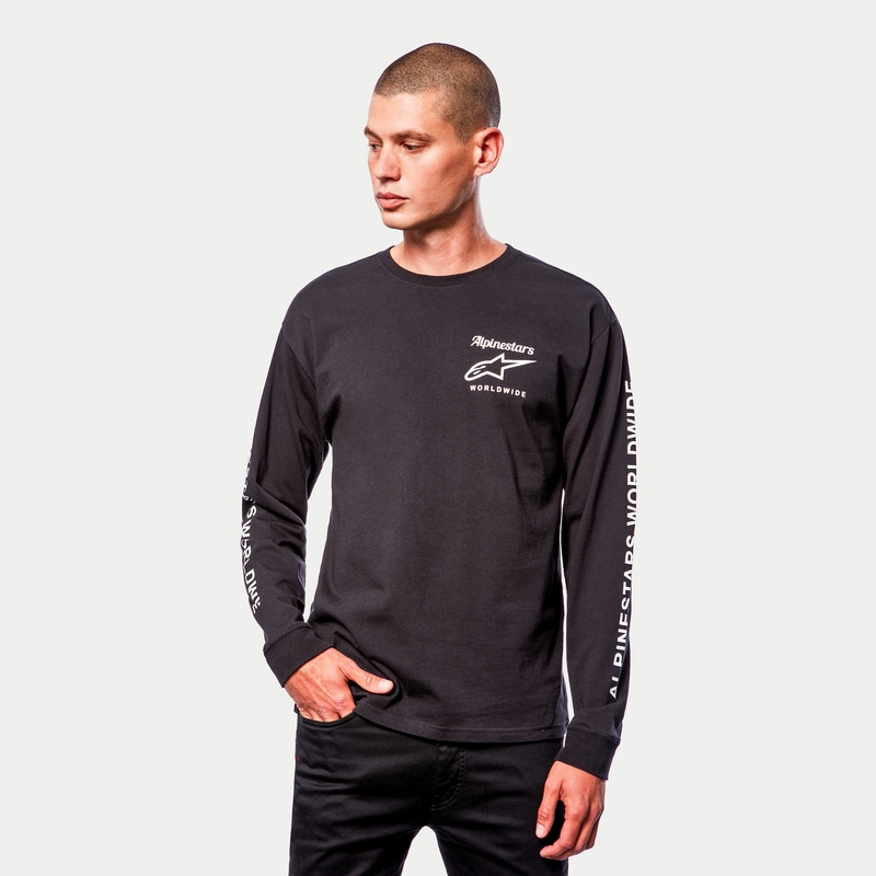 Alpinestars Authenticated T-shirt zwart-wit