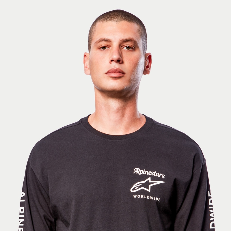 Alpinestars Authenticated T-shirt zwart-wit