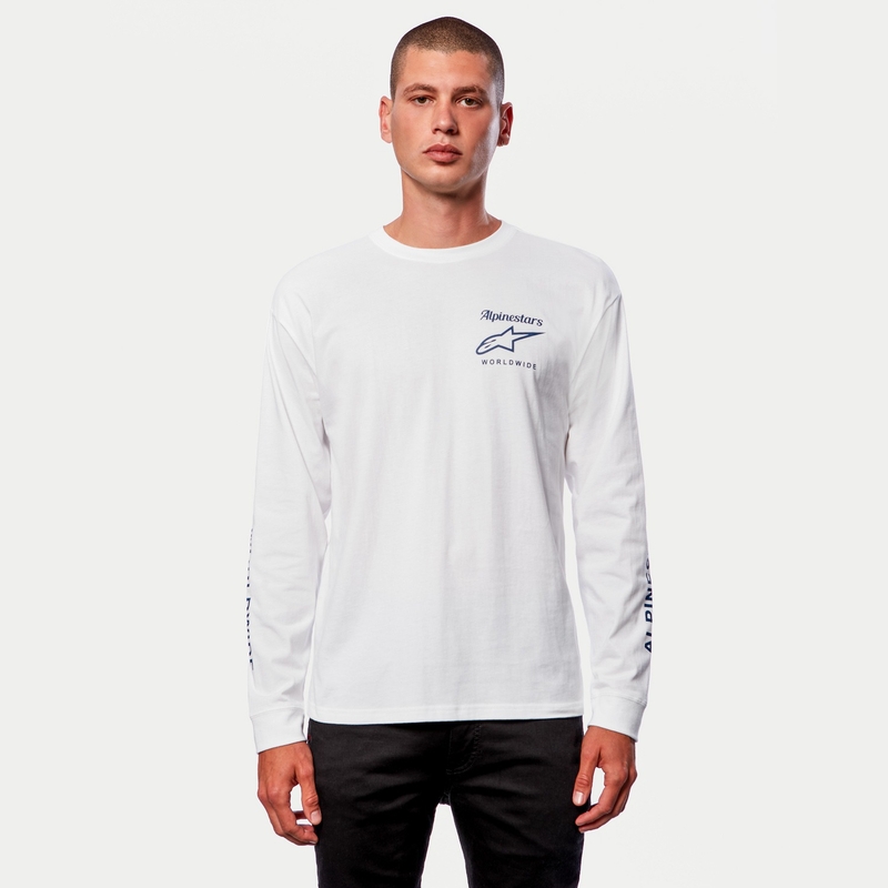 Alpinestars Authenticated T-shirt wit en zwart