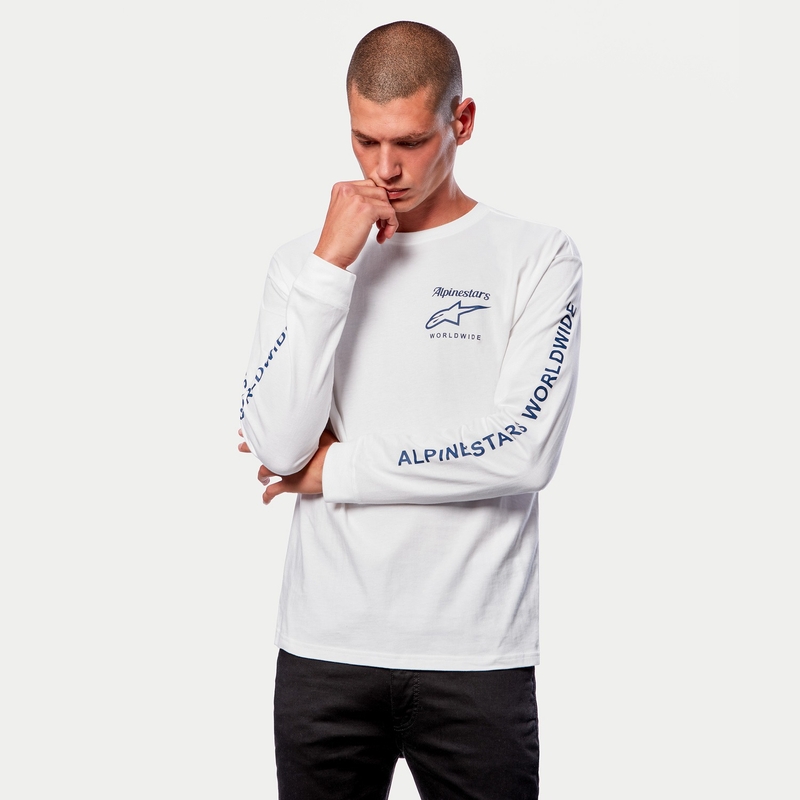 Alpinestars Authenticated T-shirt wit en zwart