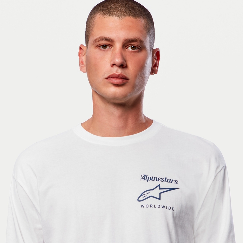 Alpinestars Authenticated T-shirt wit en zwart