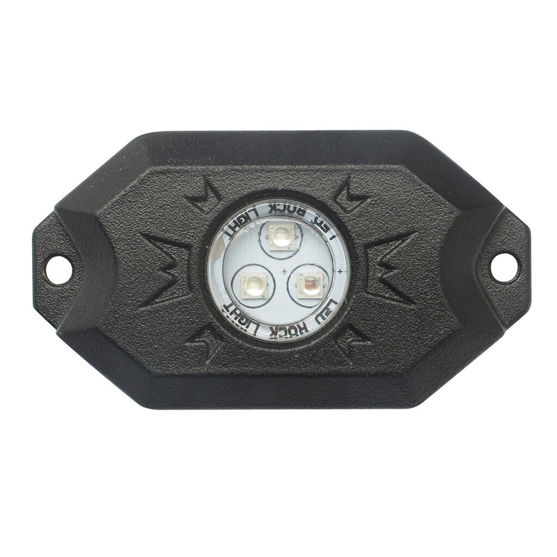 HAAI LED-LICHT, RGB, MEERKLEURIG, BLUETOOTH-BEDIENING, 4 ST. SET