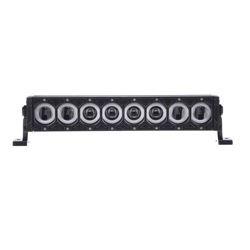 LED-lichtschans SHARK LED LIGHT BAR 17" MET HALO RING, CREE LED, 80W