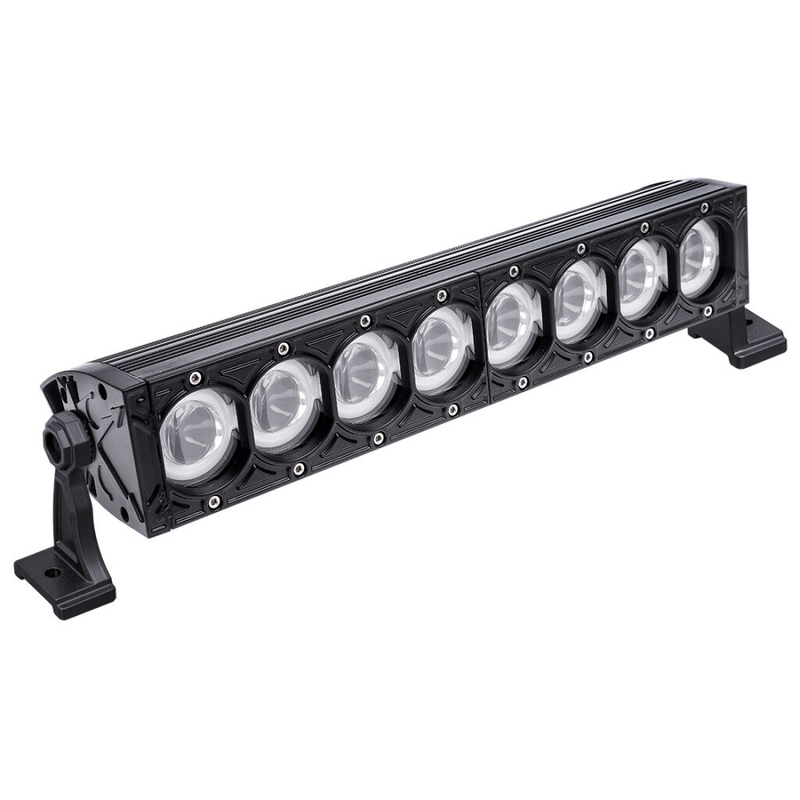 LED-lichtschans SHARK LED LIGHT BAR 17" MET HALO RING, CREE LED, 80W