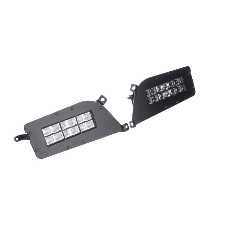LED-koplampen SHARK LED-KOPLAMPEN VOOR POLARIS ATV, UTV MET ACHTERLICHT, 2KS