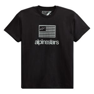 Alpinestars Vlag T-shirt zwart-wit