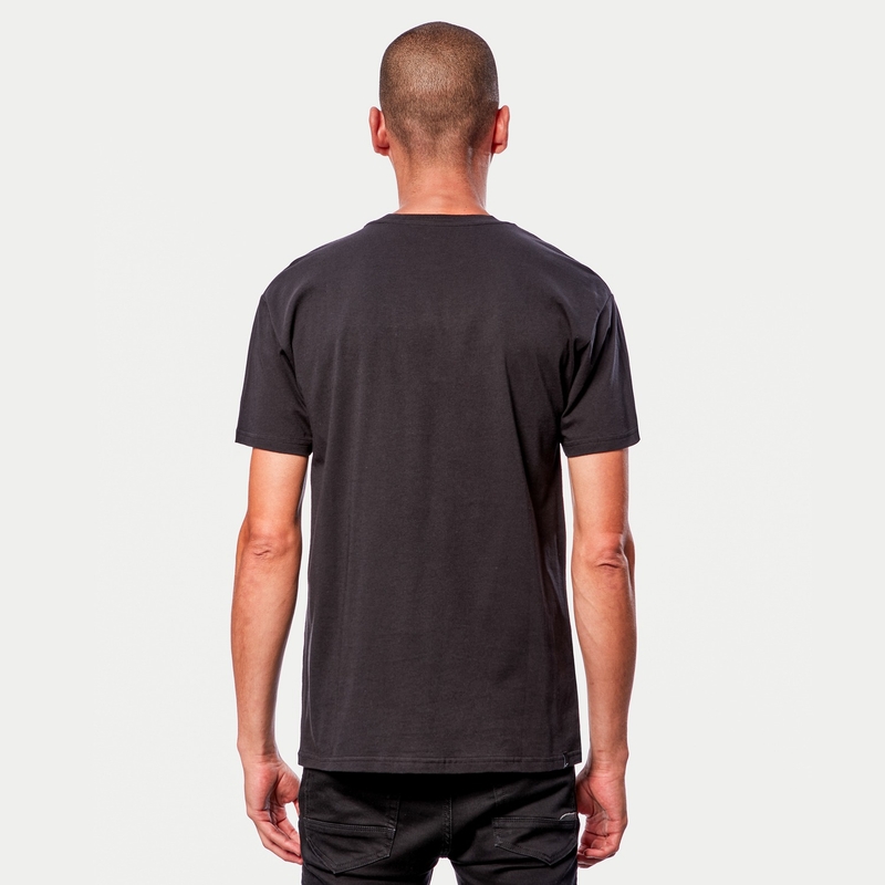 Alpinestars Vlag T-shirt zwart-wit