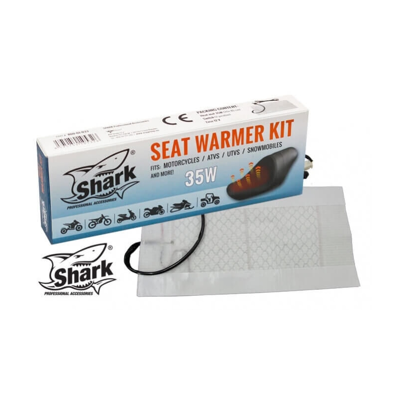 Universele elektrische stoelverwarming SHARK 12V, 35 WATT