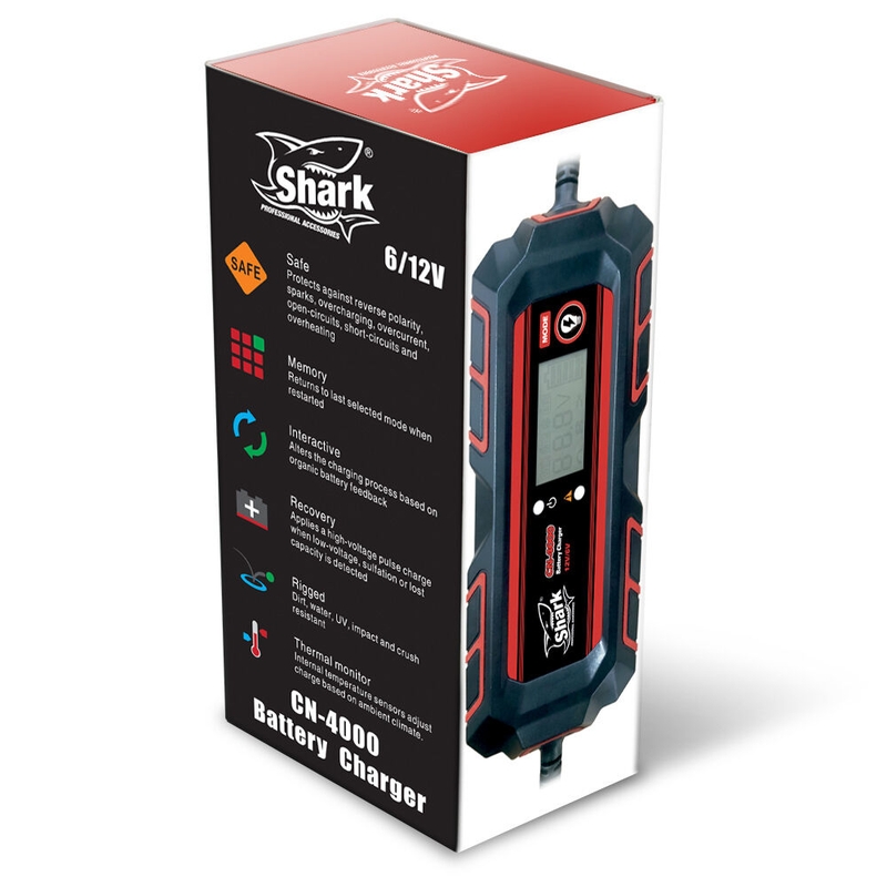 Slimme oplader SHARK CN-4000