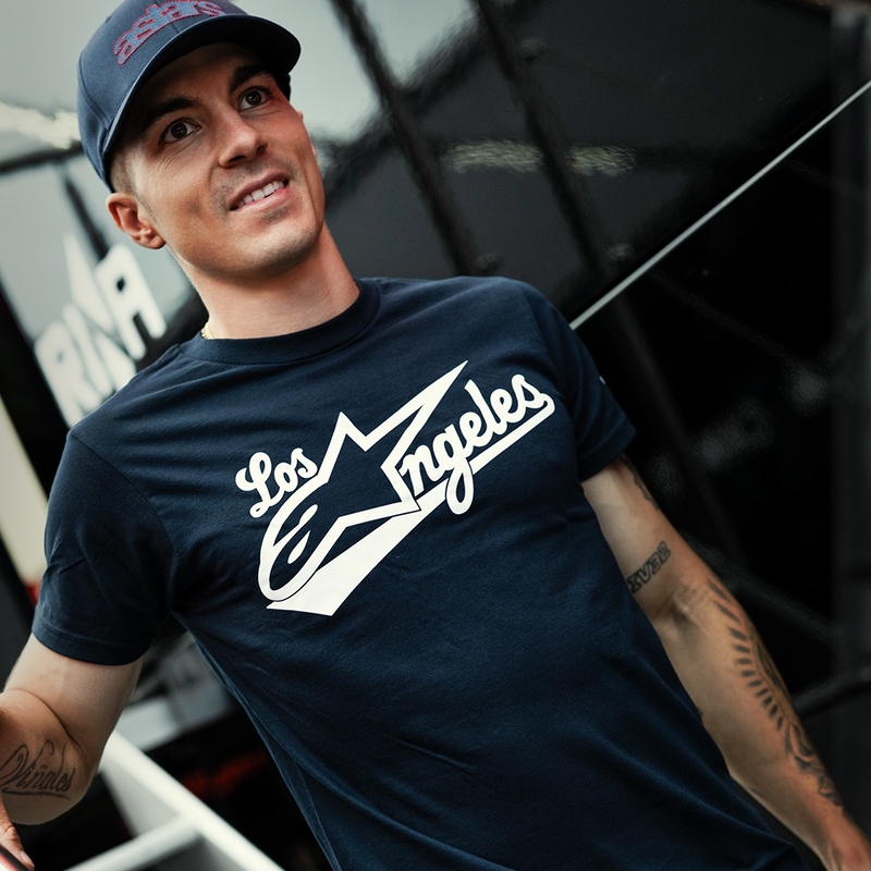 Alpinestars Los Angeles T-shirt zwart