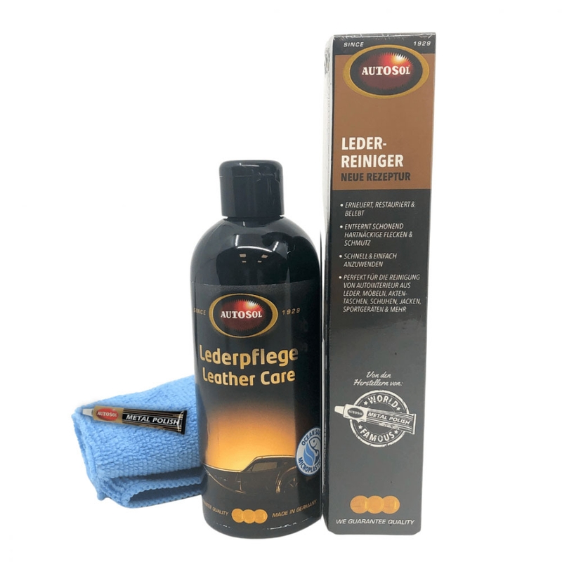 Autosol lederreinigingsset