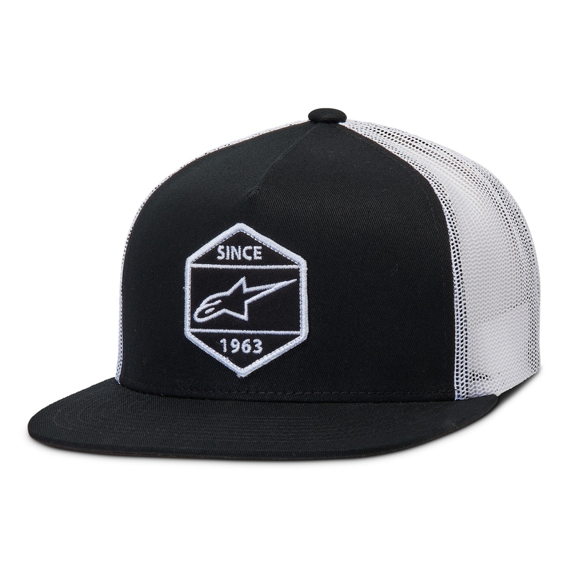 Alpinestars Bolt Trucker cap zwart/wit