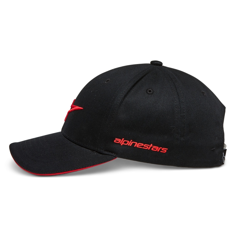 Alpinestars Rostrum muts zwart en rood