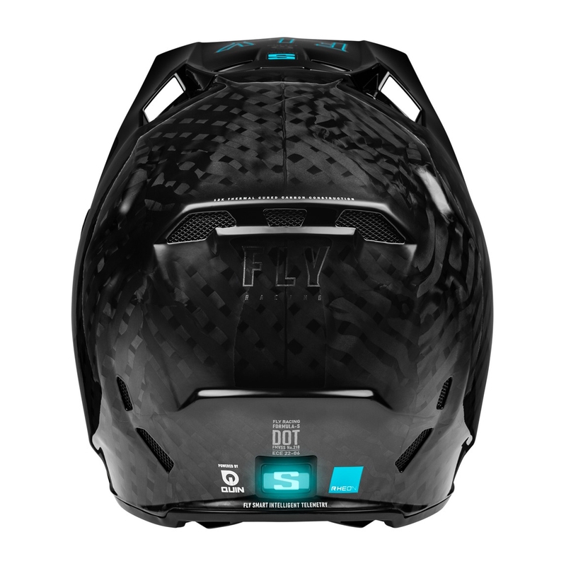 Motorcrosshelm FLY Racing Formula S Carbon Zwart
