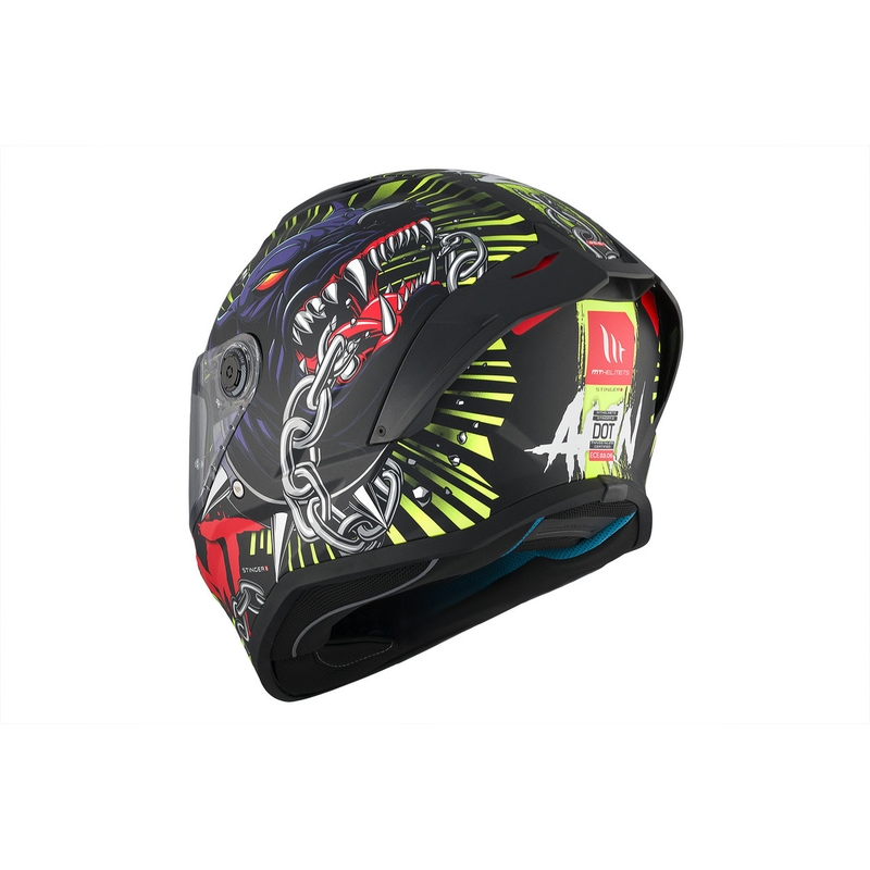 MT Stinger 2 Akin integraal motorhelm mat