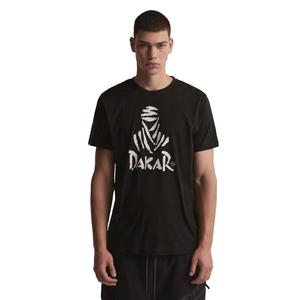 T-shirt DAKAR DKR Logo 123 zwart
