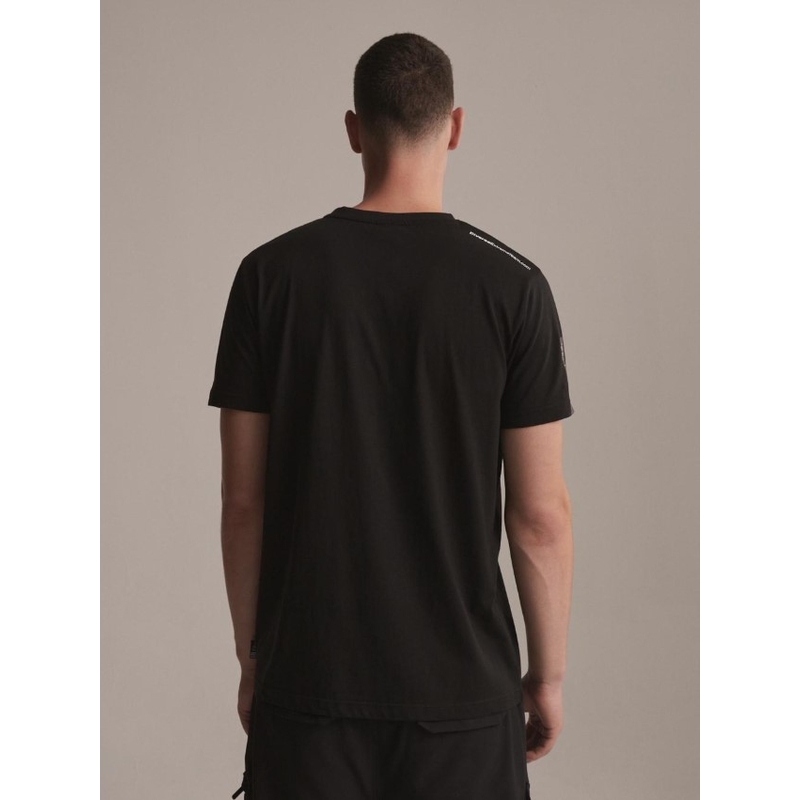 T-shirt DAKAR DKR Logo 123 zwart