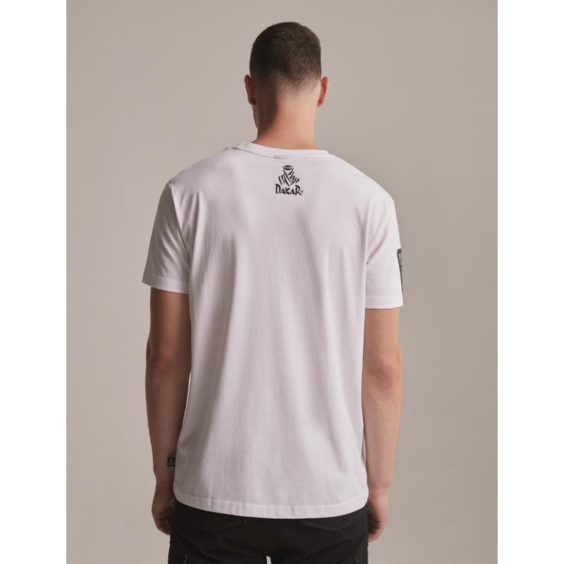 T-shirt DAKAR DKR Logo 23 wit