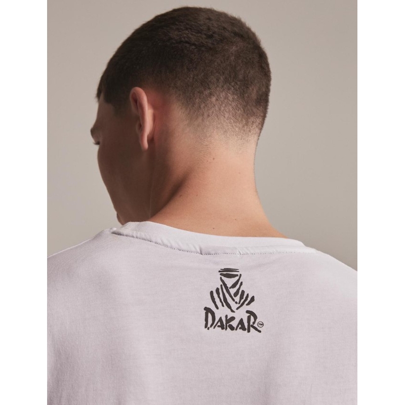 T-shirt DAKAR DKR Logo 23 wit