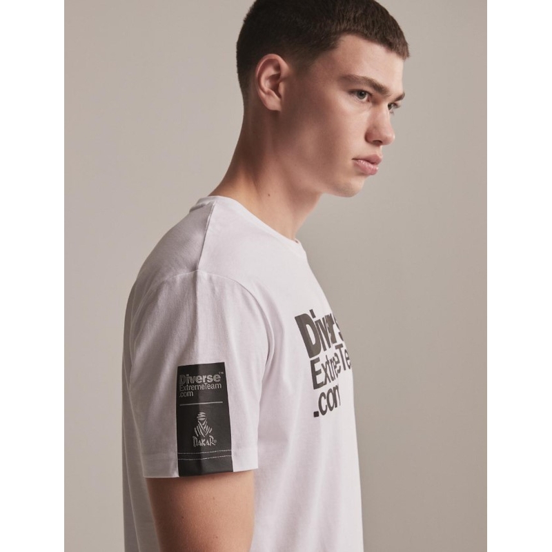 T-shirt DAKAR DKR Logo 23 wit