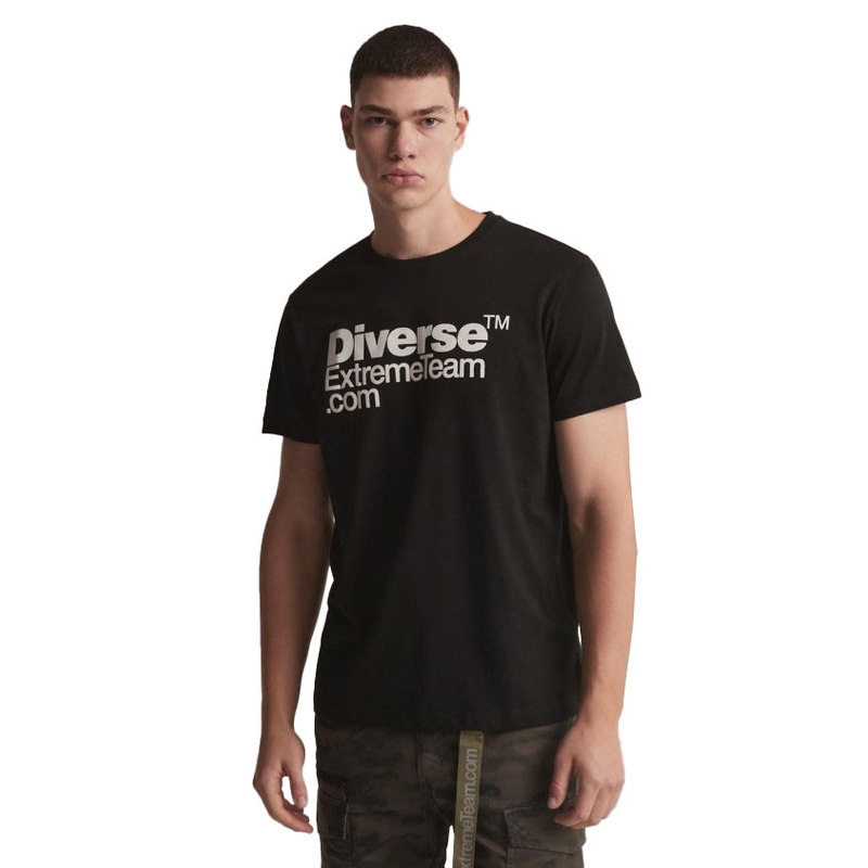 T-shirt DAKAR DKR Logo 23 zwart