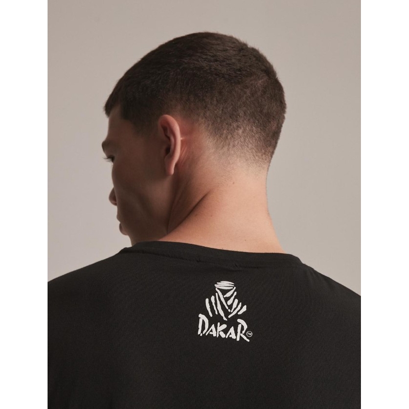 T-shirt DAKAR DKR Logo 23 zwart