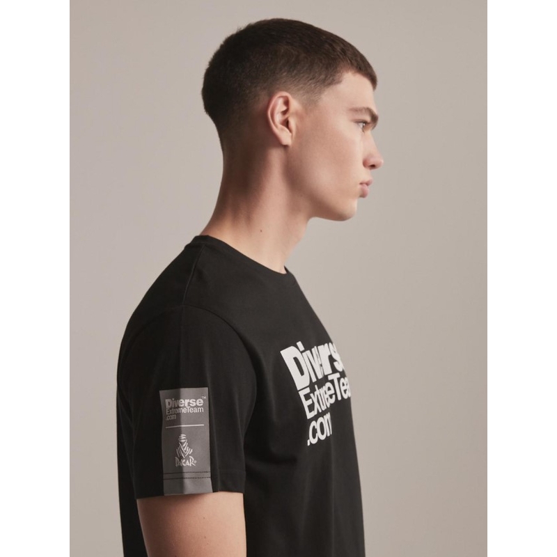 T-shirt DAKAR DKR Logo 23 zwart