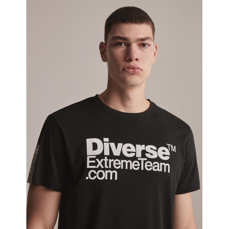 T-shirt DAKAR DKR Logo 23 zwart