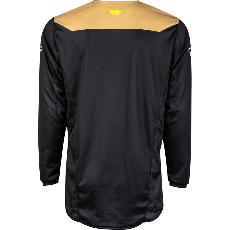 Motocross shirt FLY Racing Kinetic Reload geel-zwart-fluogeel