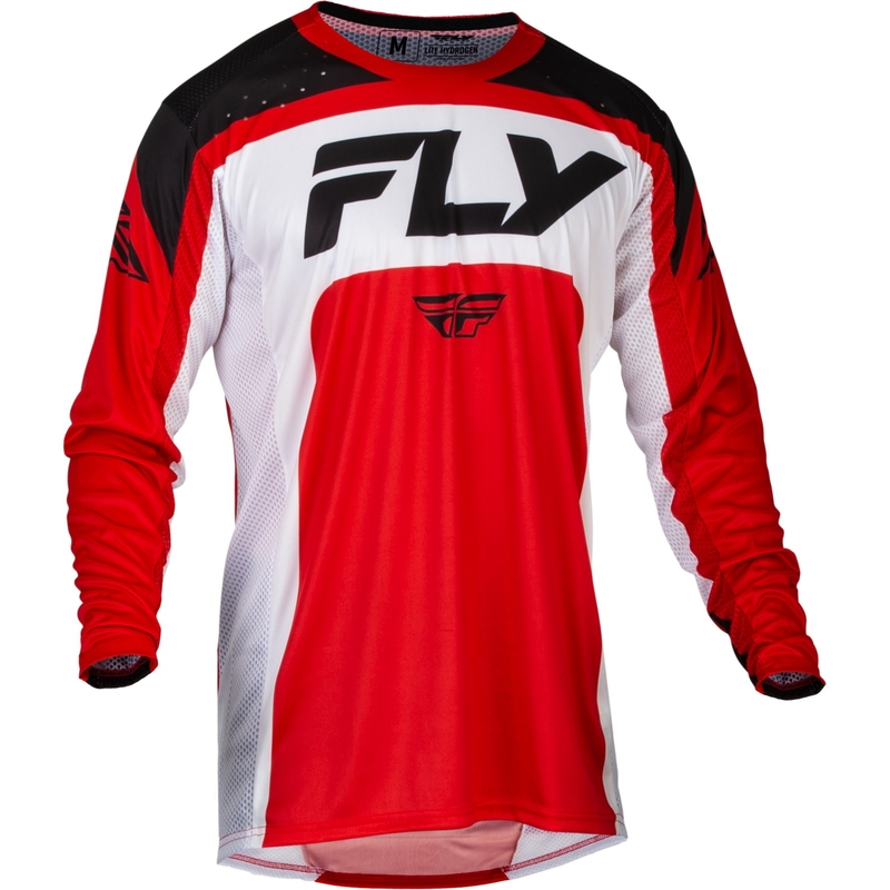 Motorcross trui FLY Racing Lite 2024 rood-wit-zwart uitverkoop
