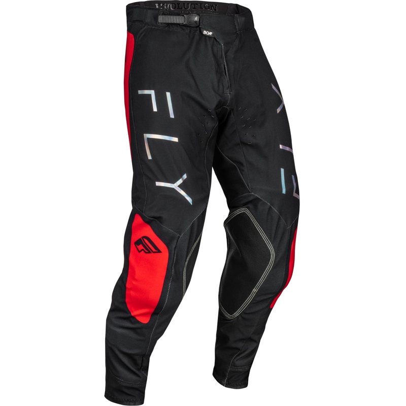 FLY Racing Evolution DST motorcrossbroek zwart-rood uitverkoop