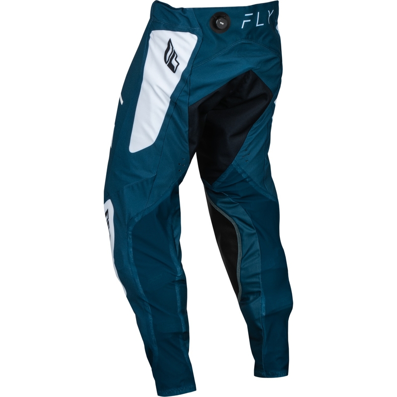 FLY Racing Evolution DST motorcrossbroek blauw-wit