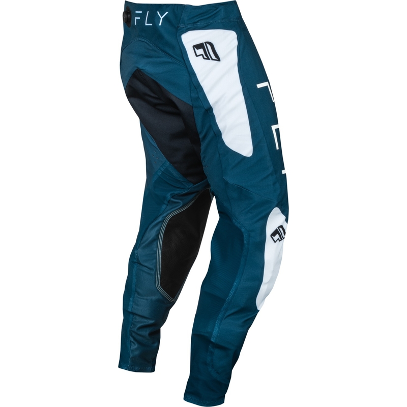 FLY Racing Evolution DST motorcrossbroek blauw-wit