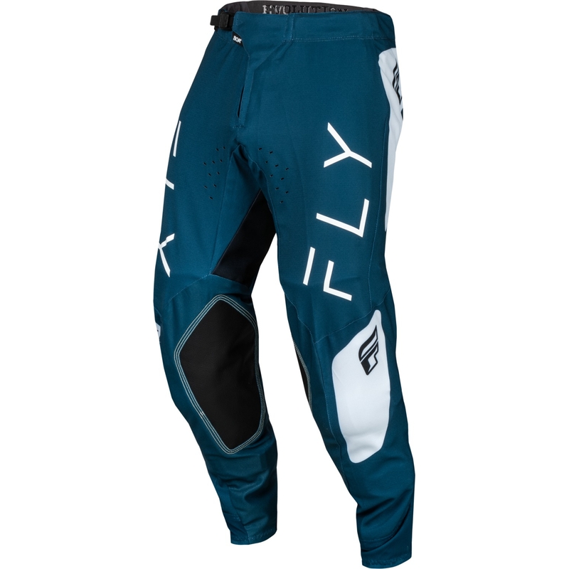 FLY Racing Evolution DST motorcrossbroek blauw-wit