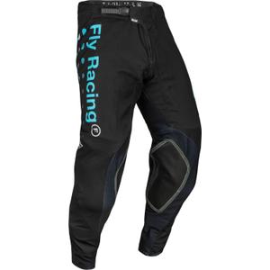 Motorcrossbroek FLY Racing Evolution DST 2024 zwart en blauw