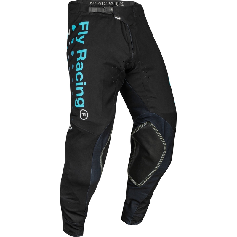 FLY Racing Evolution DST crossbroek zwart-blauw